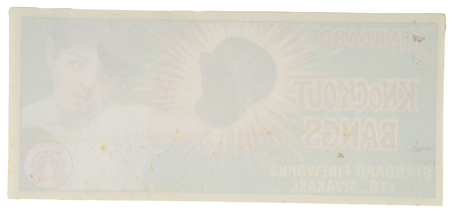 Label for Standard Fireworks Ltd.