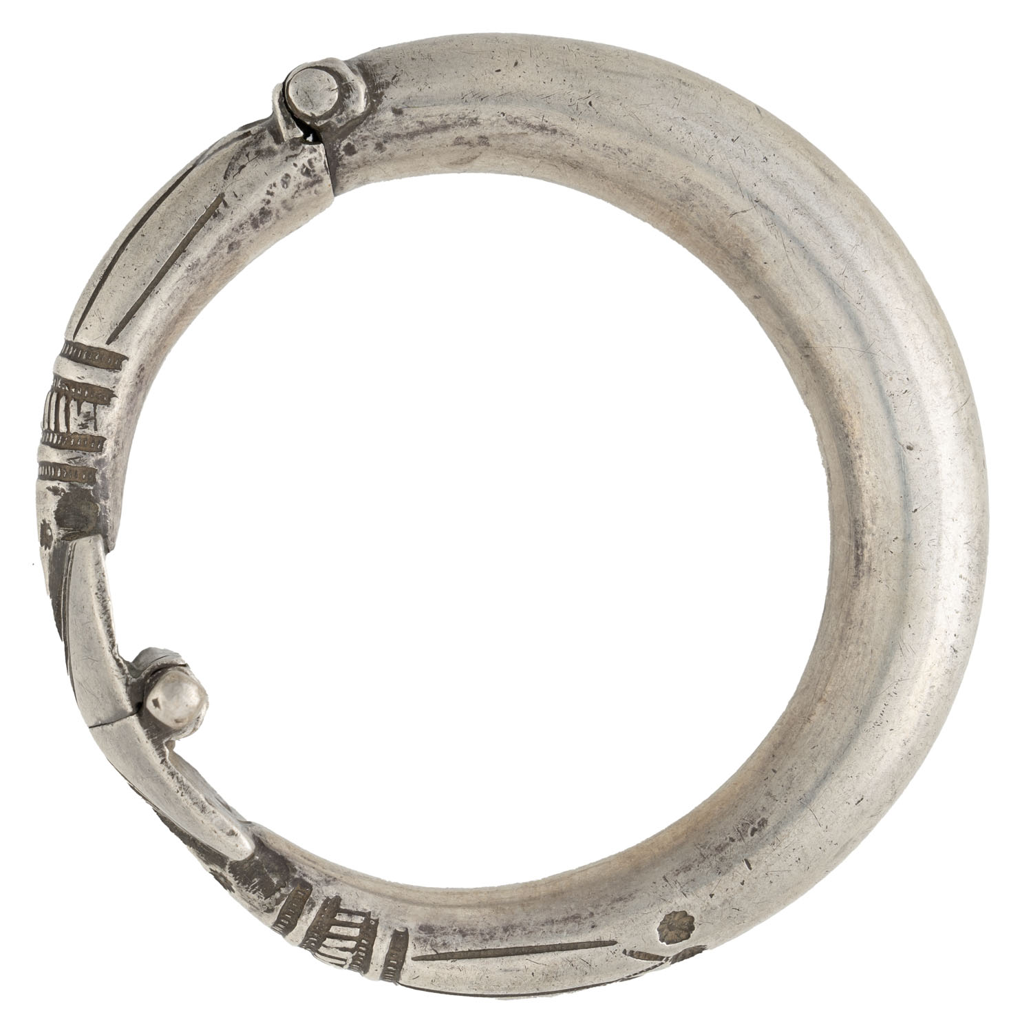 Silver Kada (Bangle)