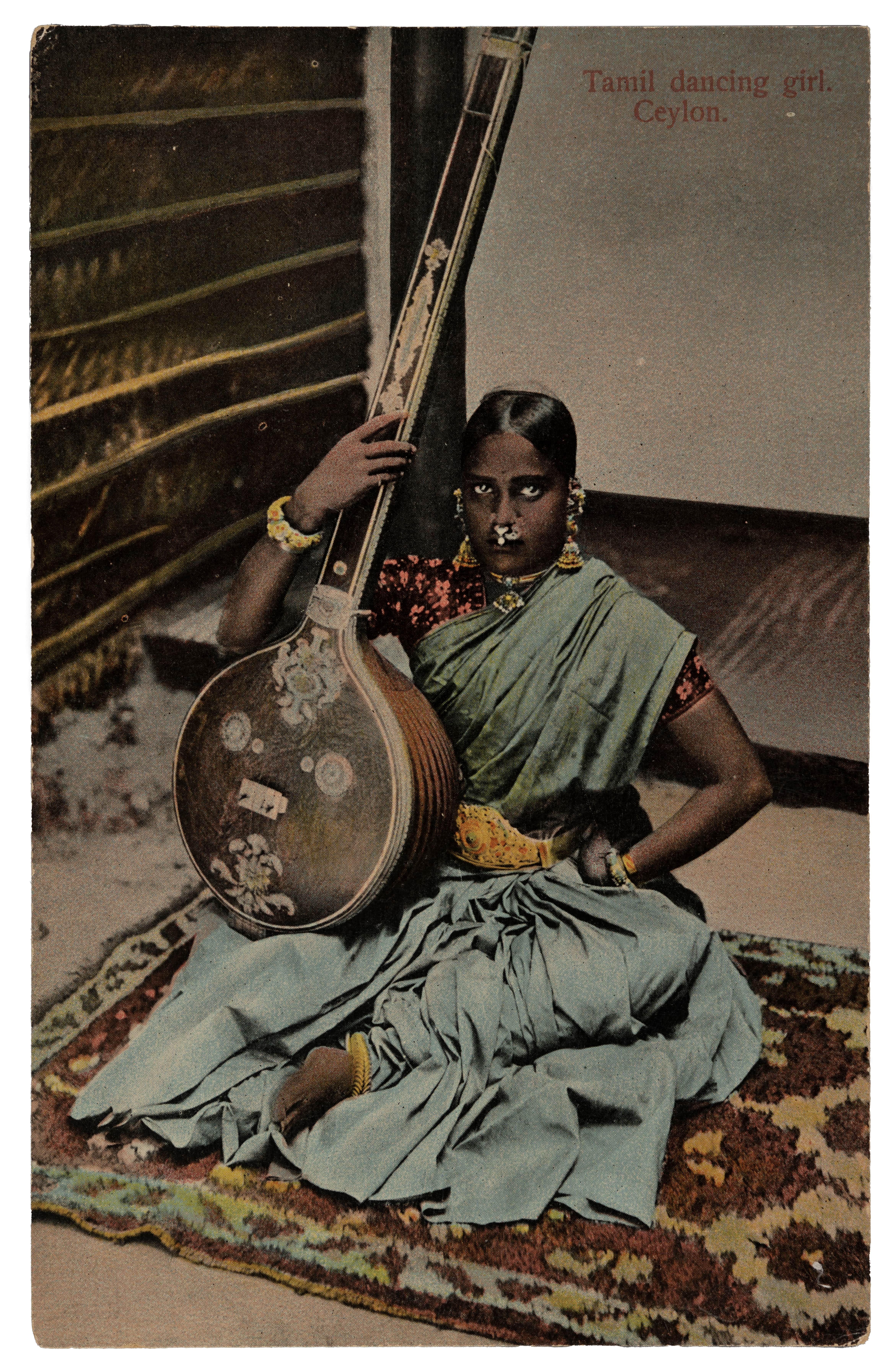 Tamil Dancing Girl, Ceylon
