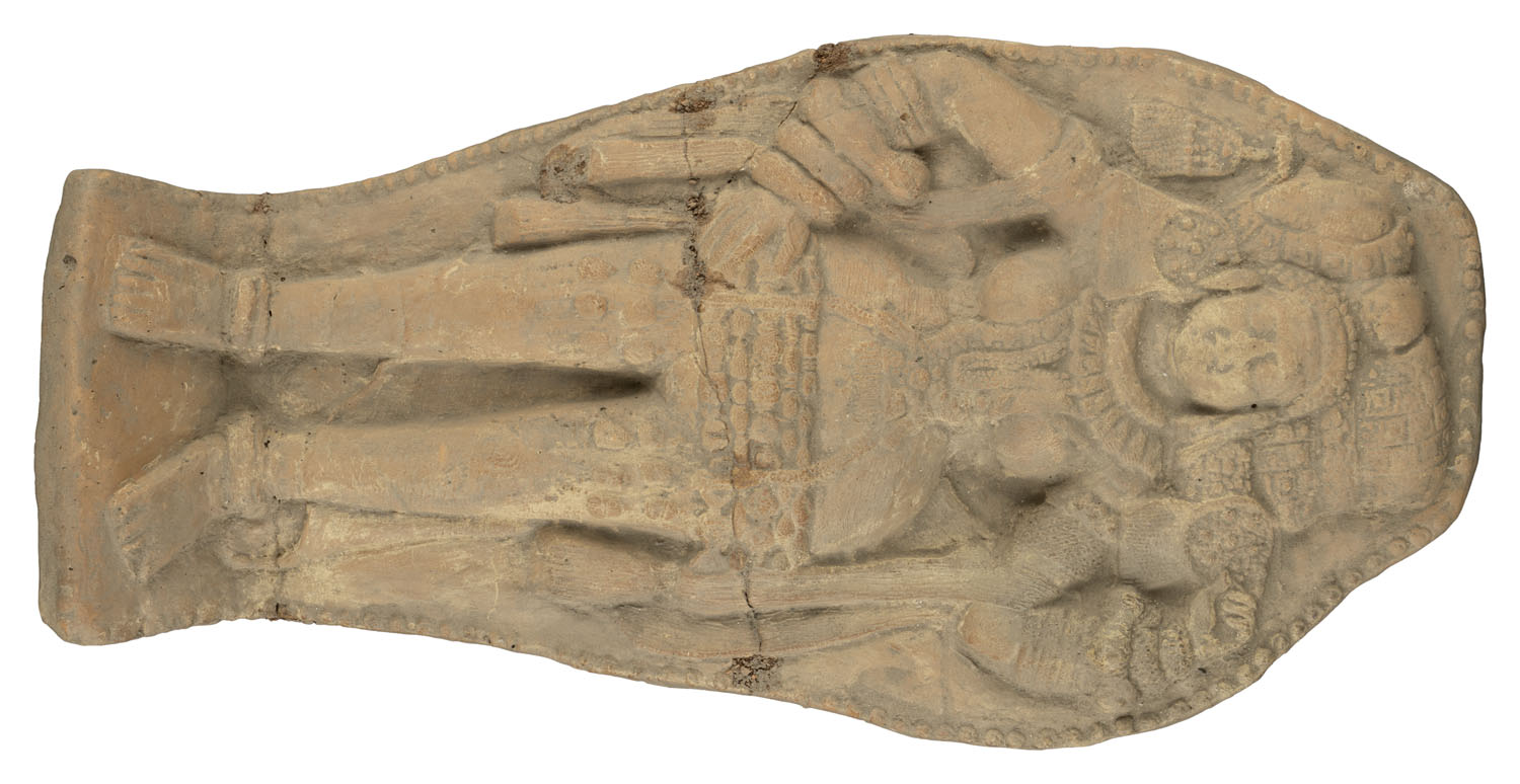 Terracotta Plaque depicting a Woman (Possibly a Fertility Goddess/Yakshi)