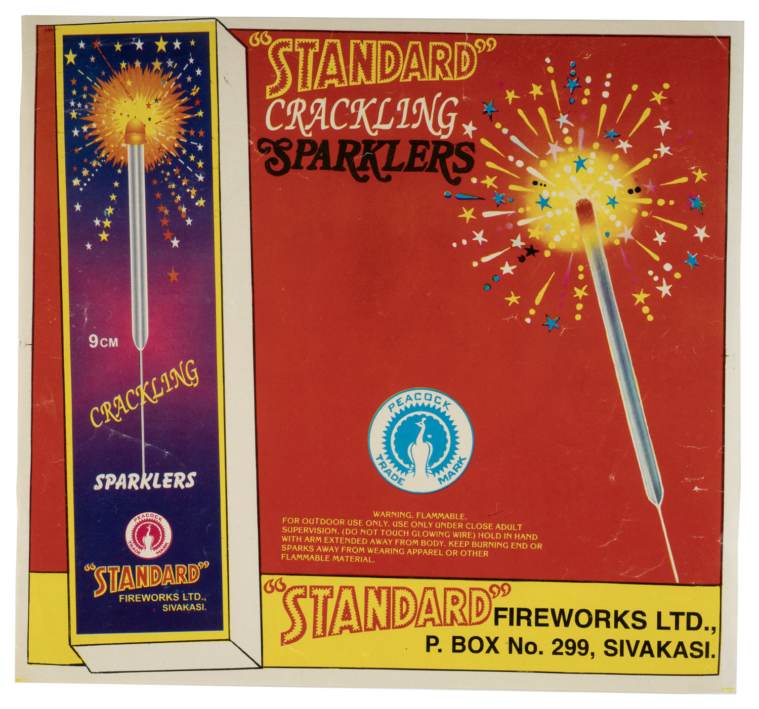 Label for Standard Fireworks Ltd.