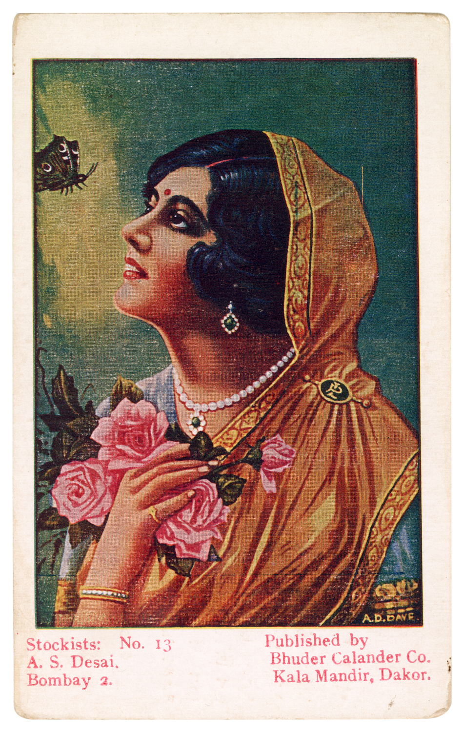 Lady with Roses