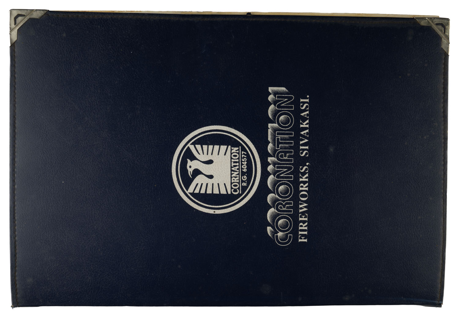 Book of Labels for Coronation Fireworks, Sivakasi