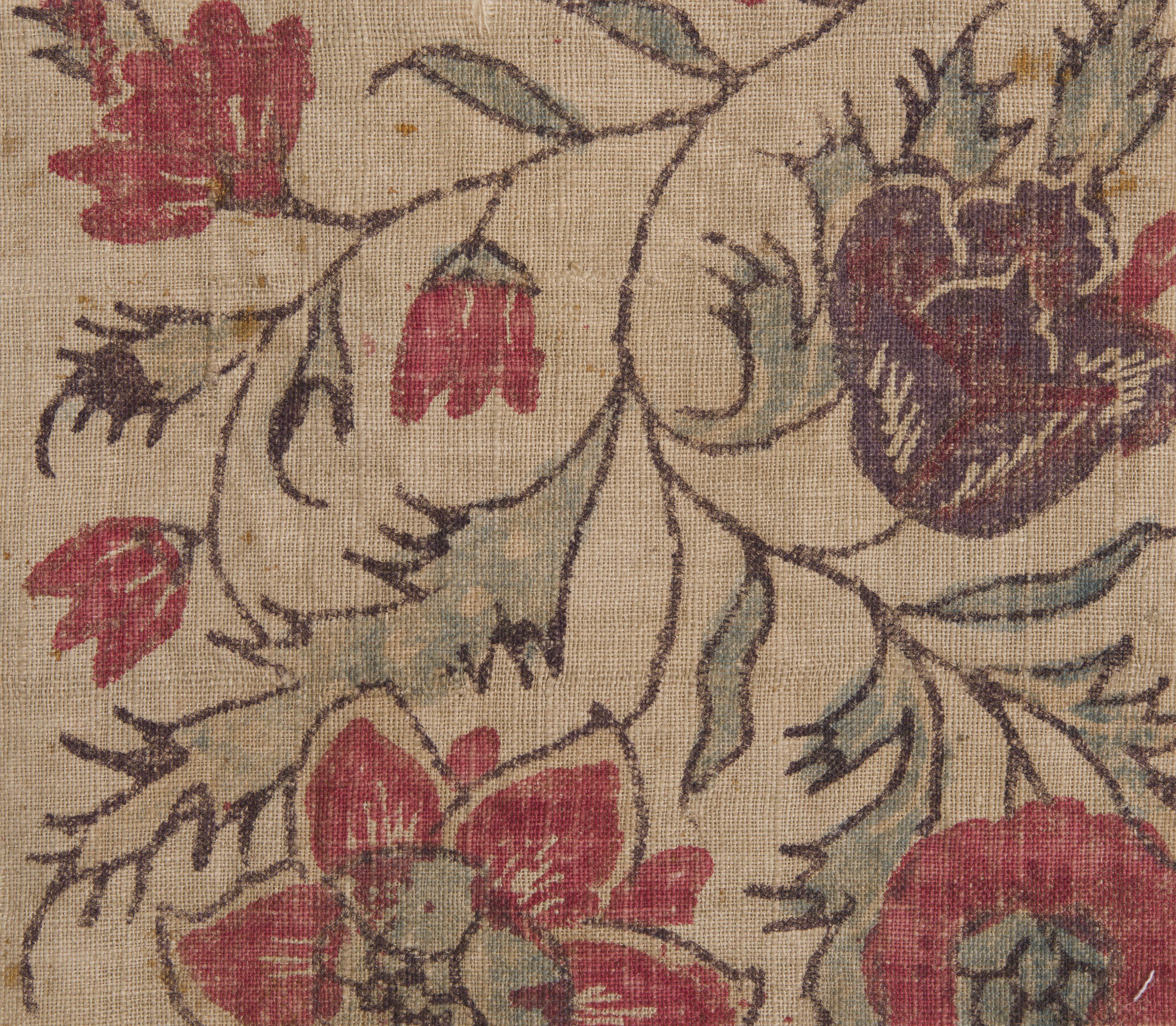 Kalamkari Textile Fragment